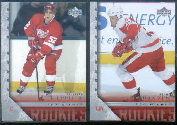 2005-06 Upper Deck #456 Johan Franzen YG RC