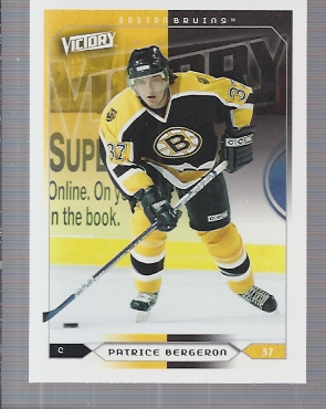 2005-06 Upper Deck Victory #14 Patrice Bergeron