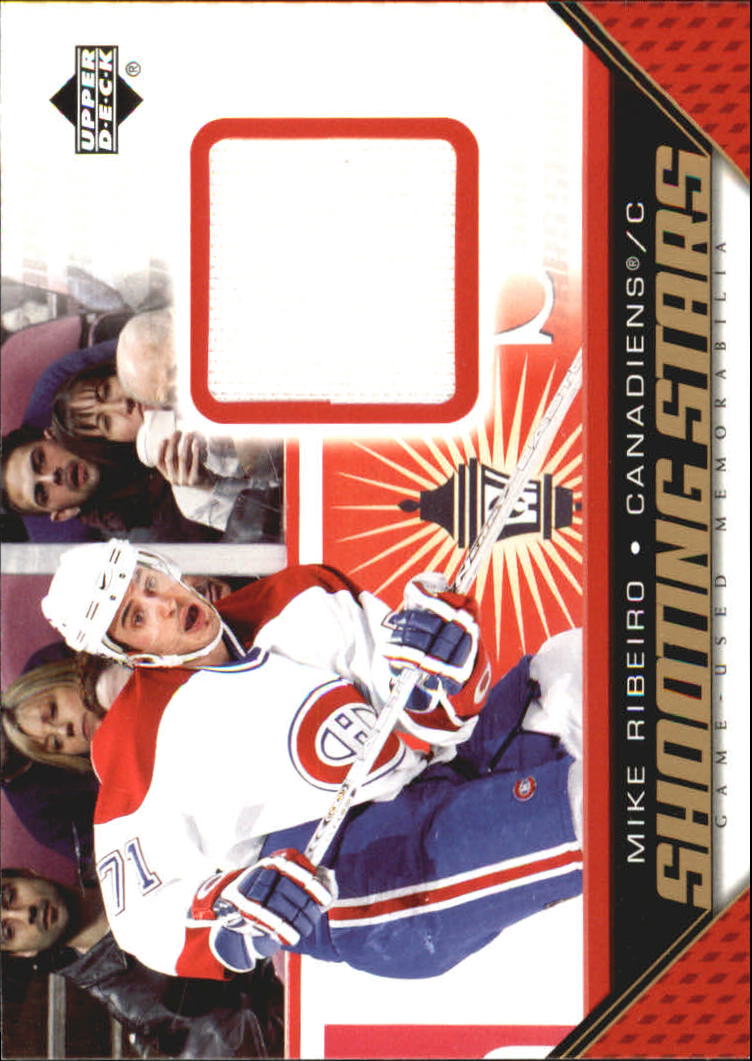 2005-06 Upper Deck Shooting Stars #SMRI Mike Ribeiro