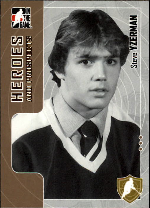 2005-06 ITG Heroes and Prospects #183 Steve Yzerman