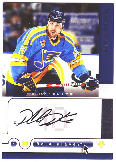 2005-06 Be A Player Signatures #DD Dallas Drake
