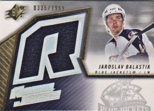 2005-06 SPx #134 Jaroslav Balastik JSY RC