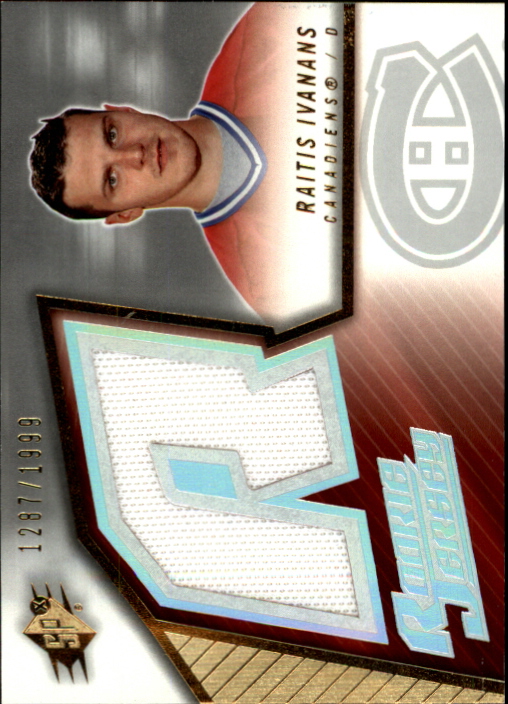 2005-06 SPx #140 Raitis Ivanans JSY RC