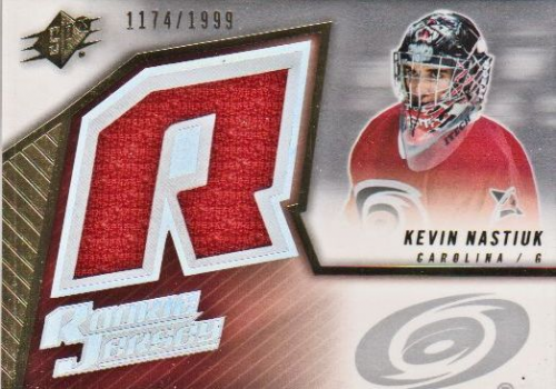 2005-06 SPx #142 Kevin Nastiuk JSY RC
