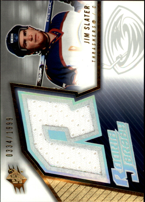 2005-06 SPx #143 Jim Slater JSY RC