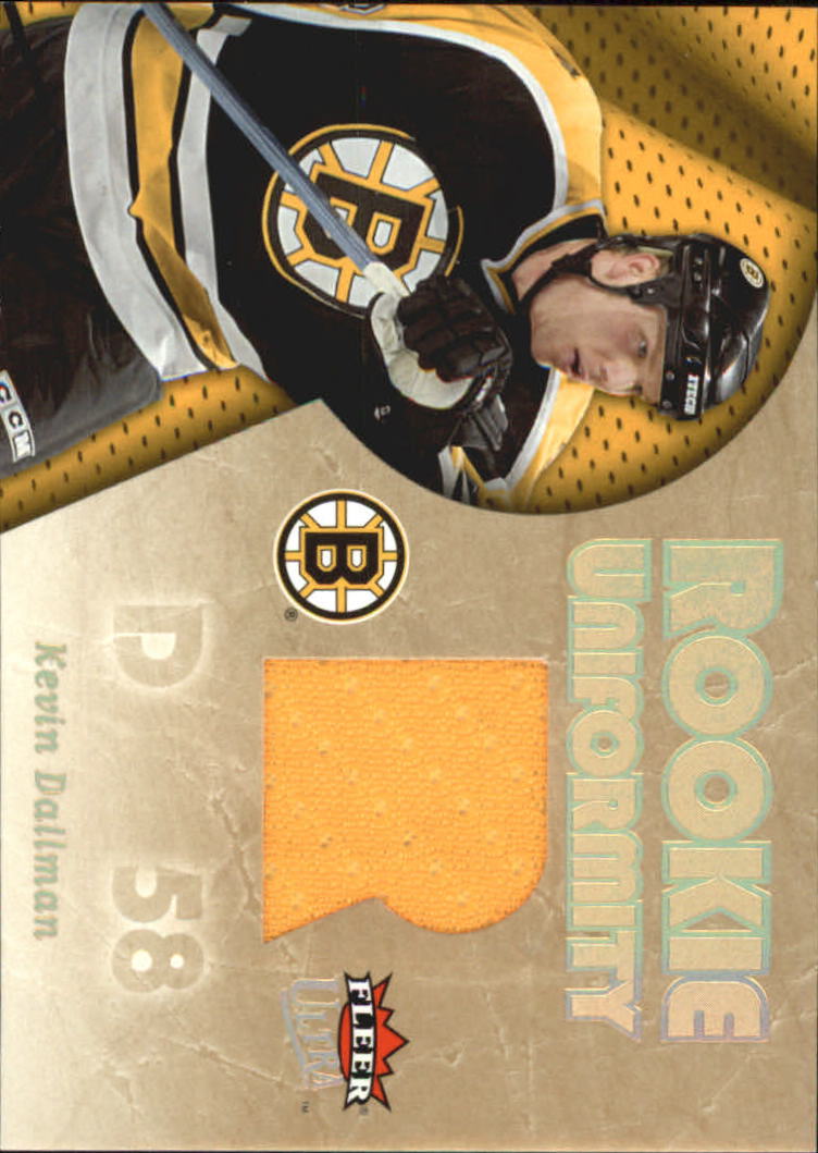 2005-06 Ultra Rookie Uniformity Jerseys #RUKD Kevin Dallman