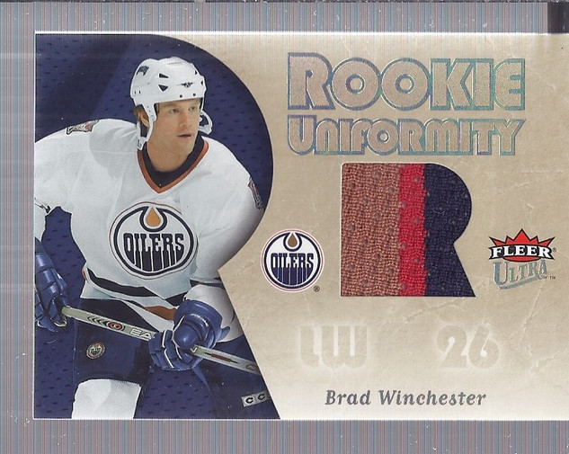 2005-06 Ultra Rookie Uniformity Jerseys #RUBW Brad Winchester