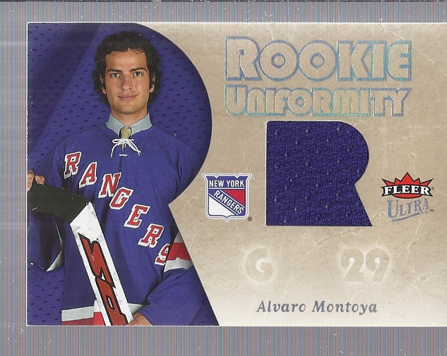 2005-06 Ultra Rookie Uniformity Jerseys #RUMO Al Montoya
