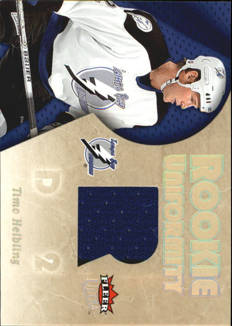 2005-06 Ultra Rookie Uniformity Jerseys #RUTH Timo Helbling