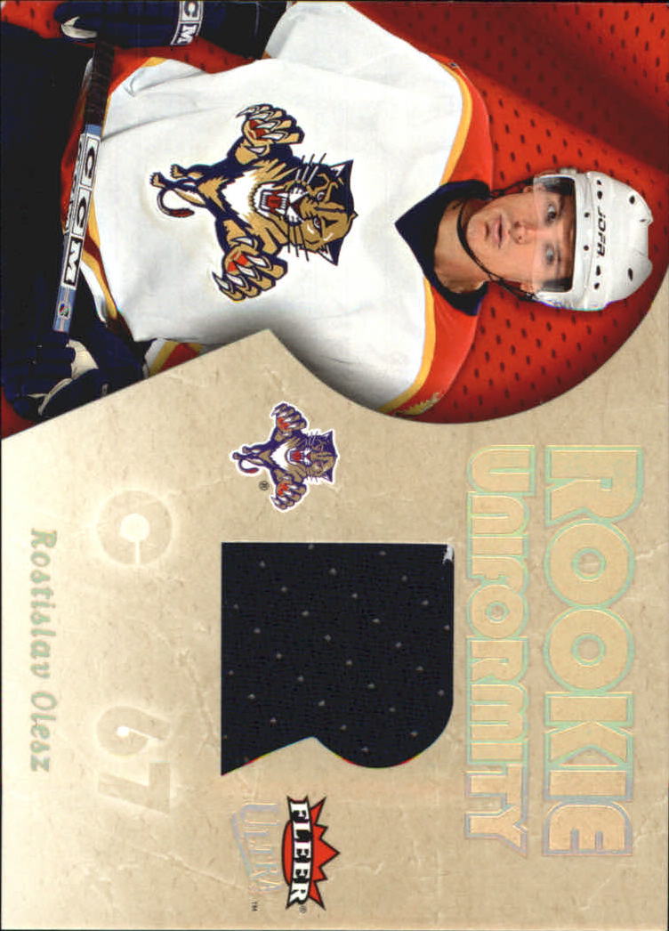 2005-06 Ultra Rookie Uniformity Jerseys #RURO Rostislav Olesz