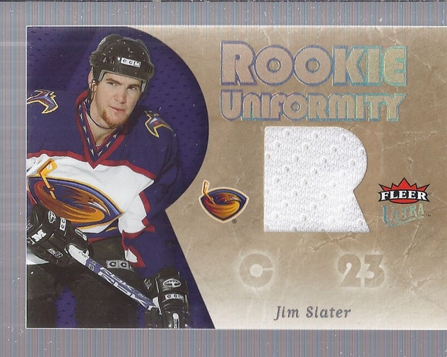 2005-06 Ultra Rookie Uniformity Jerseys #RUJS Jim Slater