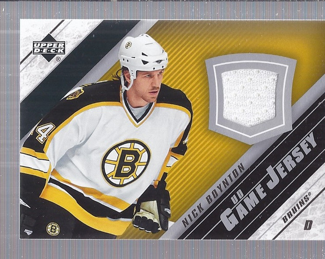 2005-06 Upper Deck Jerseys Series II #J2NB Nick Boynton