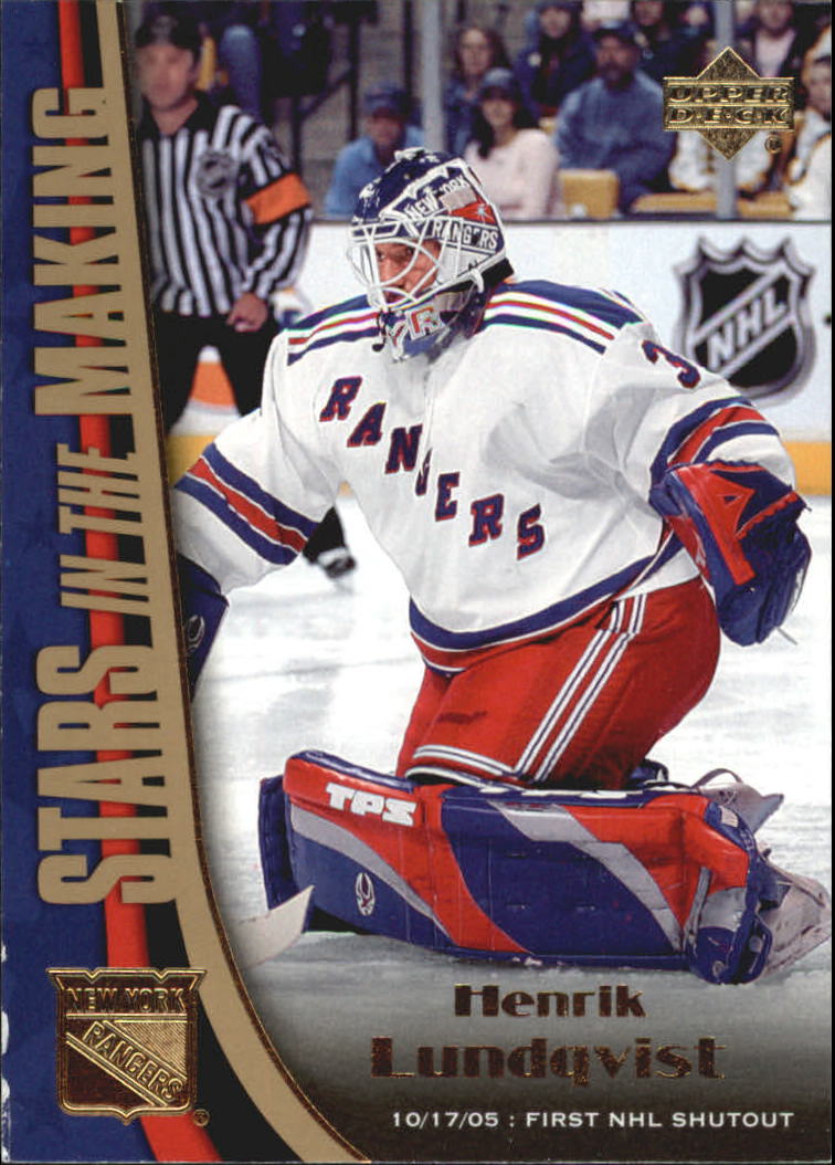 2005-06 Upper Deck Stars in the Making #SM6 Henrik Lundqvist