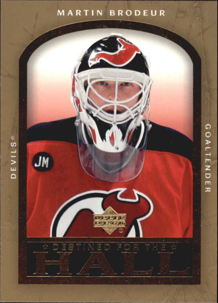 2005-06 Upper Deck Destined for the Hall #DH2 Martin Brodeur