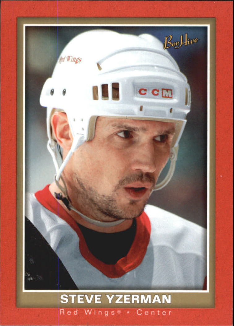 2005-06 Beehive Red  #31 Steve Yzerman