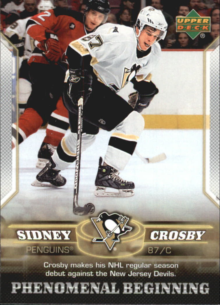2005-06 UD Phenomenal Beginnings #2 Sidney Crosby