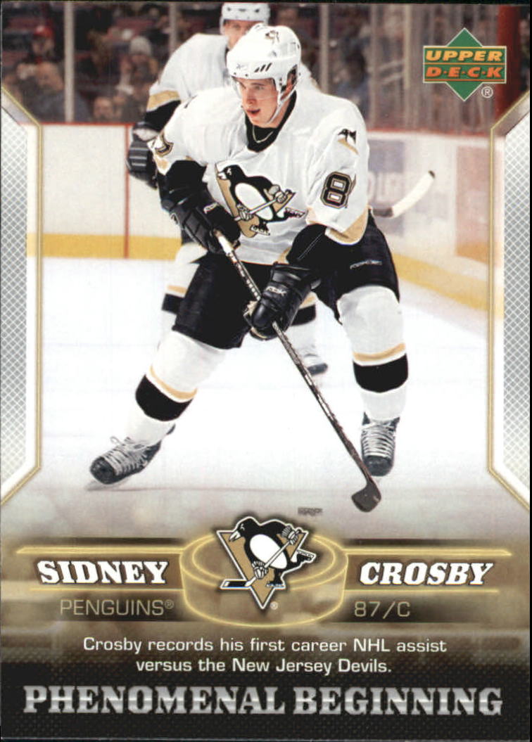 2005-06 UD Phenomenal Beginnings #3 Sidney Crosby