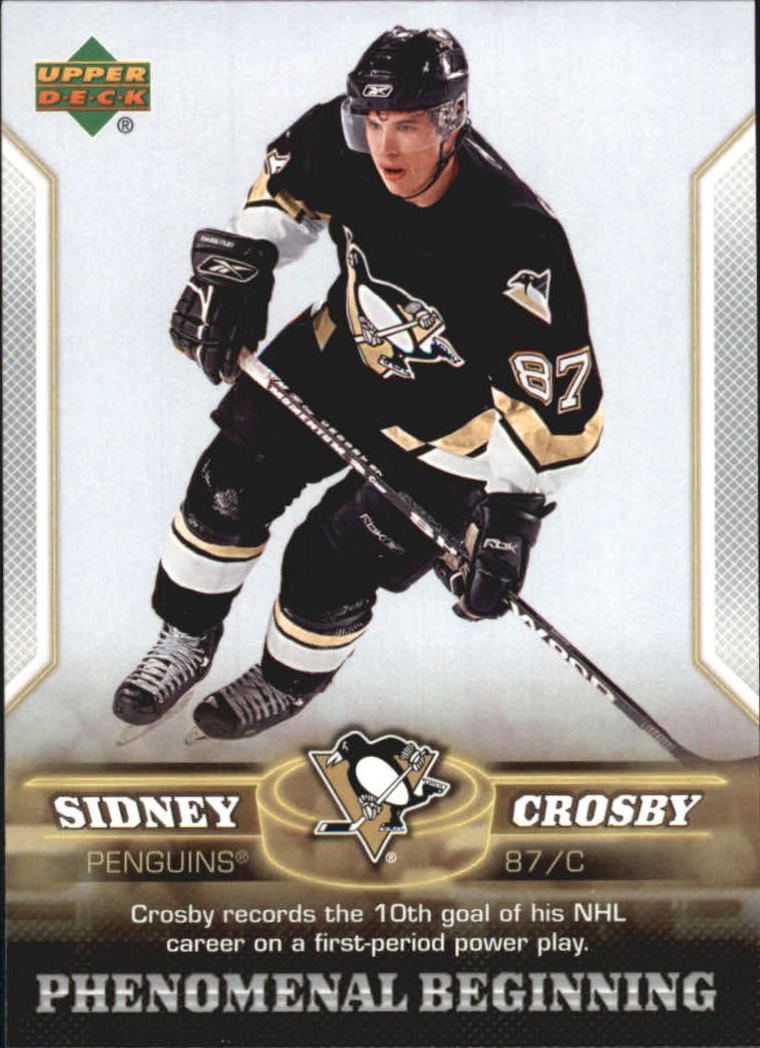 2005-06 UD Phenomenal Beginnings #11 Sidney Crosby