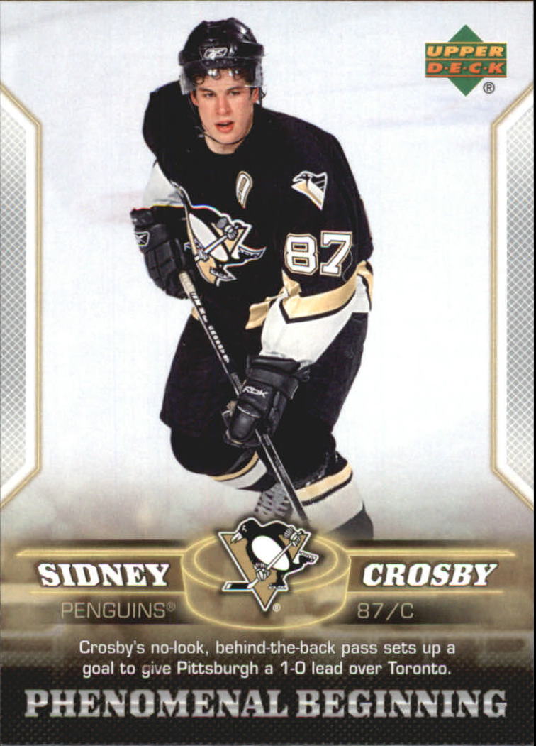 2005-06 UD Phenomenal Beginnings #18 Sidney Crosby