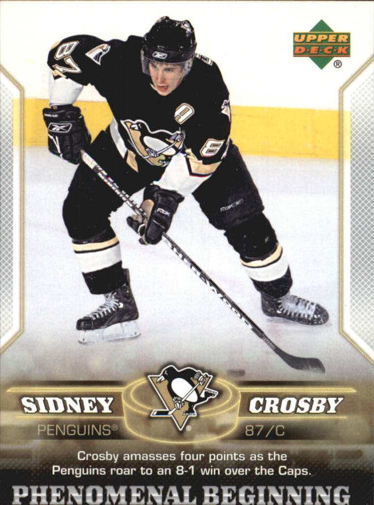2005-06 UD Phenomenal Beginnings #20 Sidney Crosby