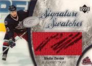 2005-06 Upper Deck Ice Signature Swatches #SSNZ Nikolai Zherdev