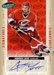 2005-06 Parkhurst Signatures #AL Andrew Ladd