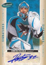 2005-06 Parkhurst Signatures #DP Dimitri Patzold