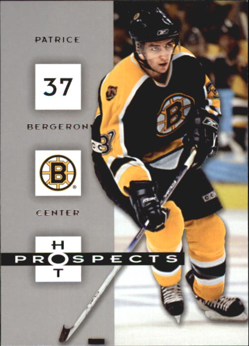 2005-06 Hot Prospects #7 Patrice Bergeron