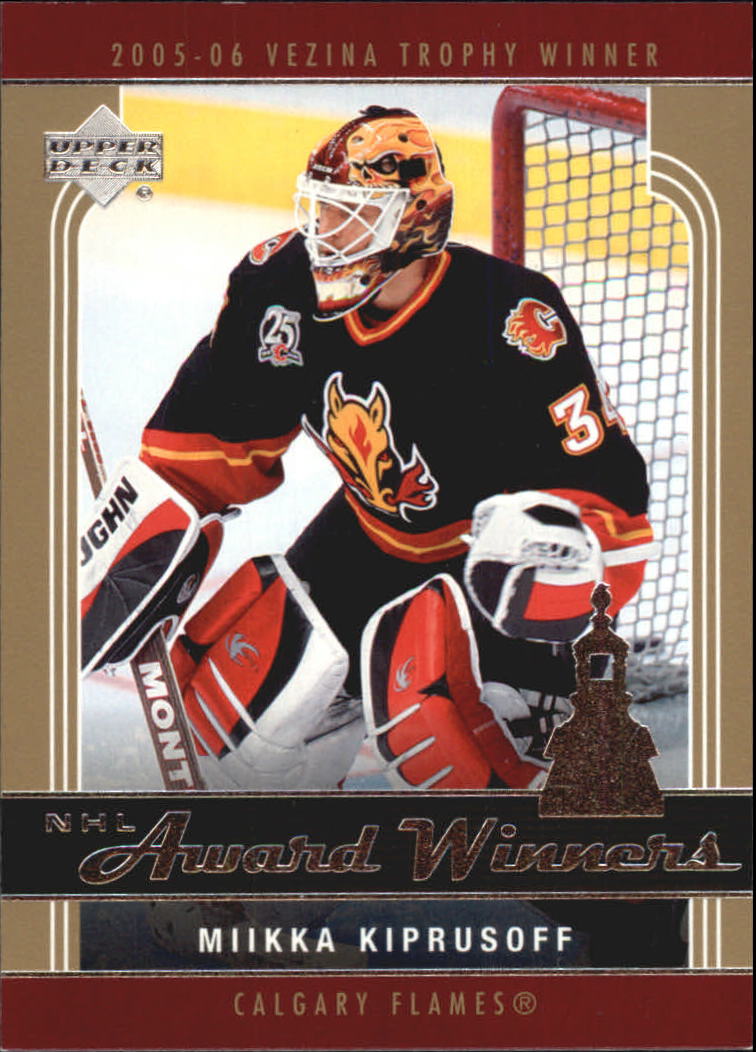 2006-07 Upper Deck Award Winners #AW2 Miikka Kiprusoff