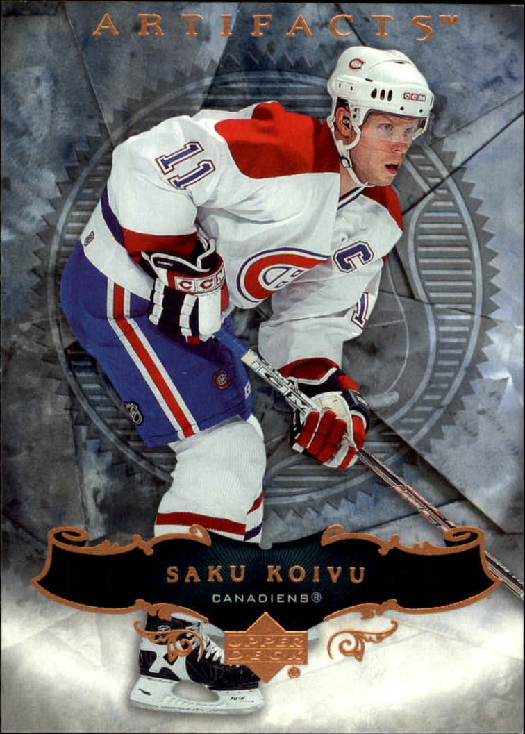 2006-07 Artifacts #47 Saku Koivu