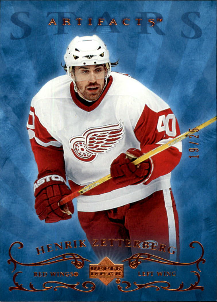 2006-07 Artifacts #166 Henrik Zetterberg S