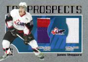 2006-07 ITG Heroes and Prospects CHL Top Prospects #TP09 James Sheppard