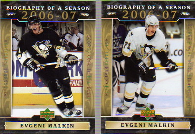 2006-07 Upper Deck Biography of a Season #BOS5 Evgeni Malkin