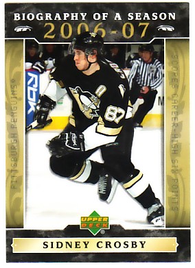 2006-07 Upper Deck Biography of a Season #BOS9 Sidney Crosby