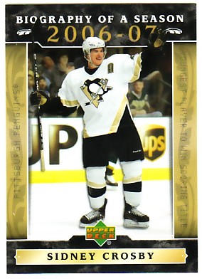 2006-07 Upper Deck Biography of a Season #BOS15 Sidney Crosby