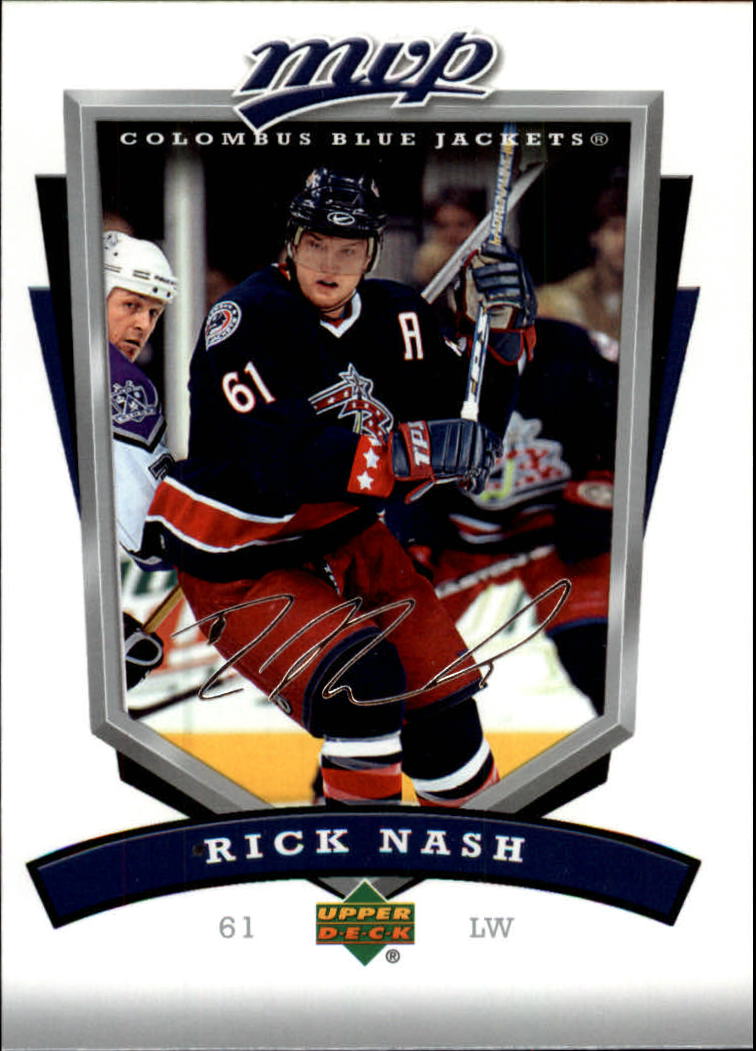 2006-07 Upper Deck MVP #81 Rick Nash