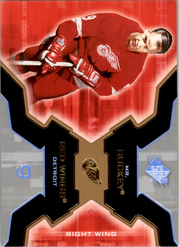 2006-07 SPx #34 Gordie Howe