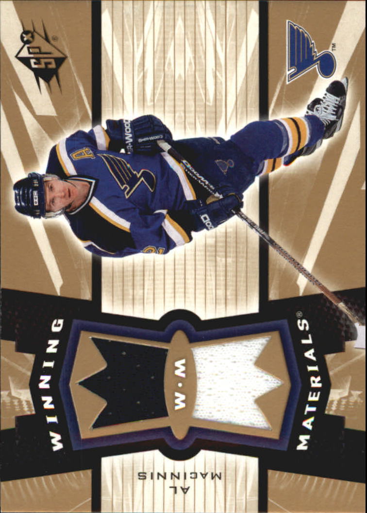 2006-07 SPx Winning Materials #WMAM Al MacInnis