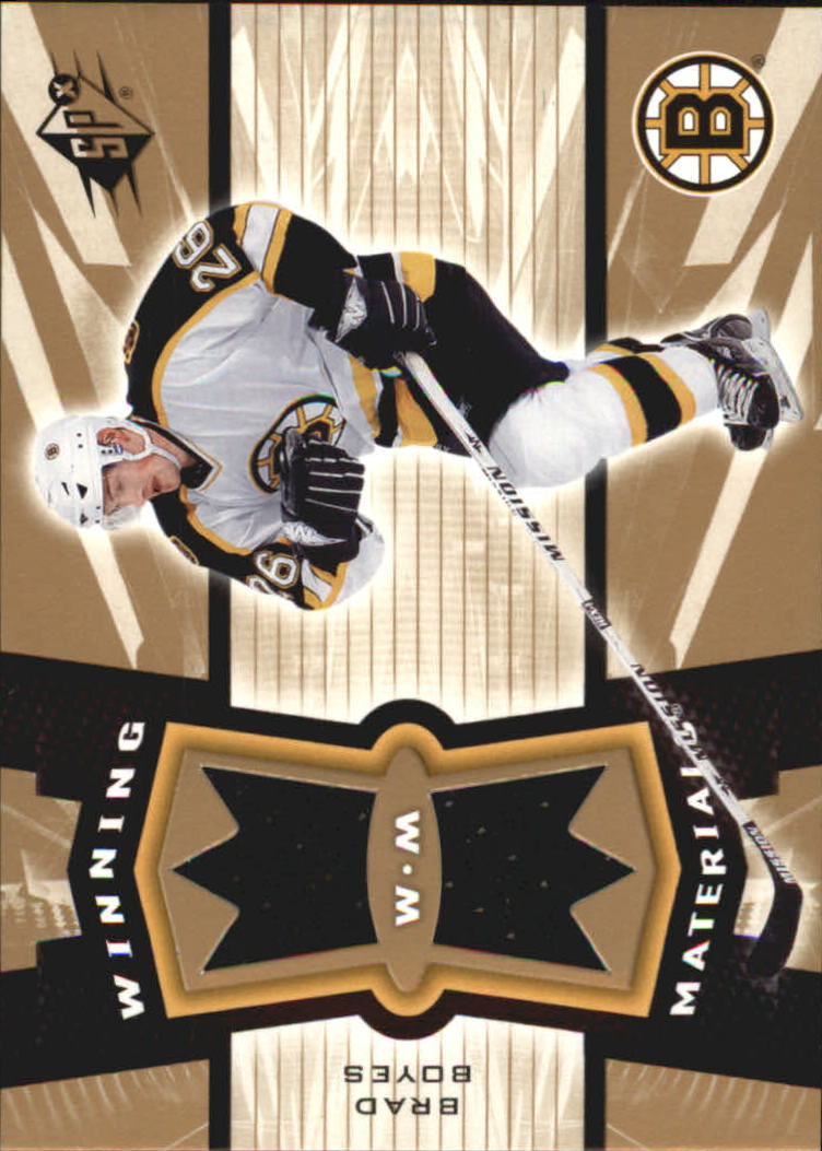 2006-07 SPx Winning Materials #WMBB Brad Boyes