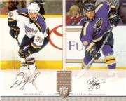 2006-07 Be A Player Portraits Dual Signature Portraits #DSWG Doug Weight/Bill Guerin