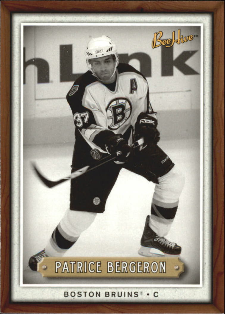 2006-07 Beehive Wood #91 Patrice Bergeron