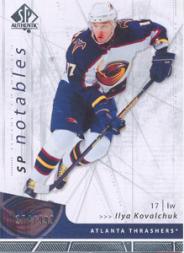 2006-07 SP Authentic #117 Ilya Kovalchuk N