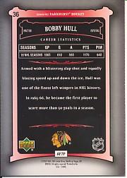 2006-07 Parkhurst #36 Bobby Hull back image