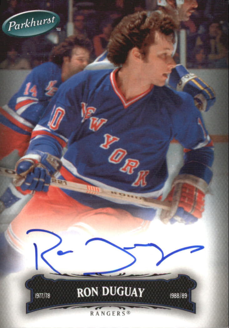 2006-07 Parkhurst Autographs #53 Ron Duguay