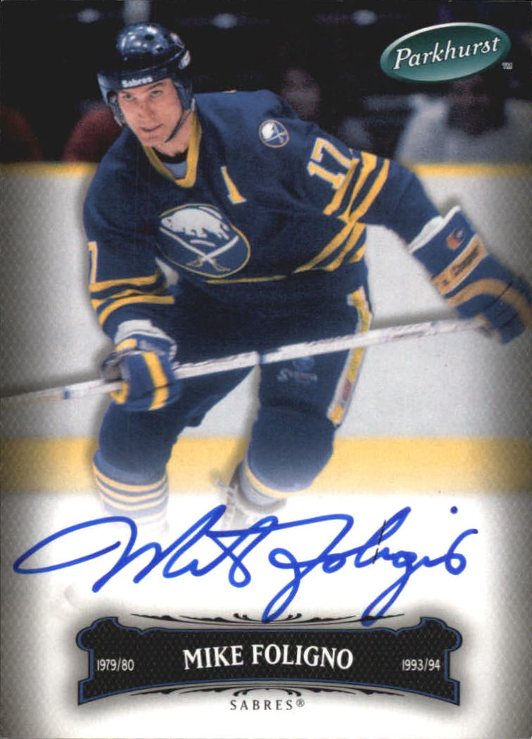 2006-07 Parkhurst Autographs #62 Mike Foligno