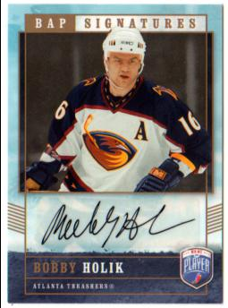 2006-07 Be A Player Signatures #BH Bobby Holik