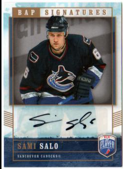 2006-07 Be A Player Signatures #SS Sami Salo