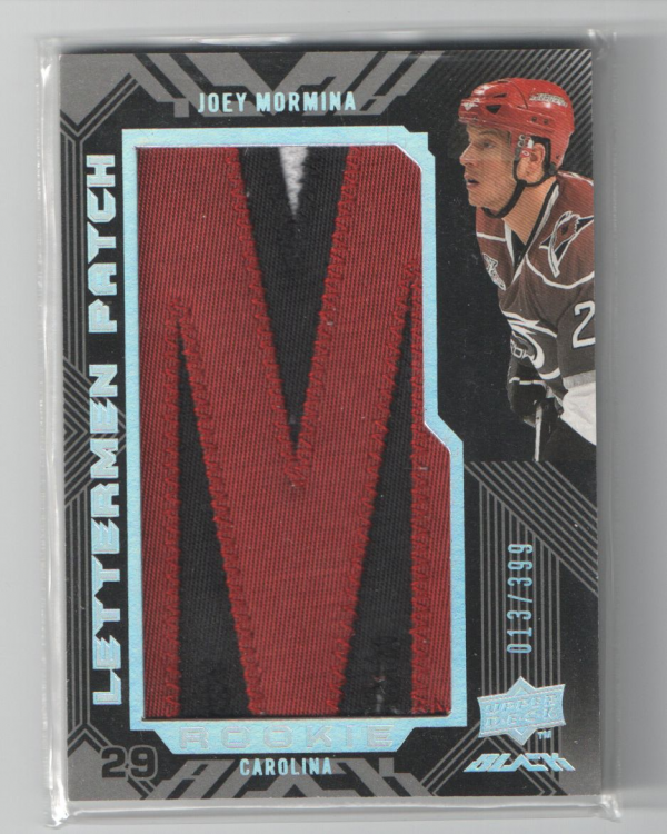 2008-09 UD Black #92 Joey Mormina RC