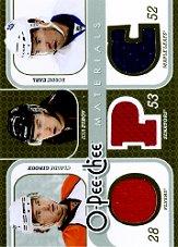 2008-09 O-Pee-Chee Materials Triple #3MZEG Claude Giroux/Ilya Zubov/Robbie Earl