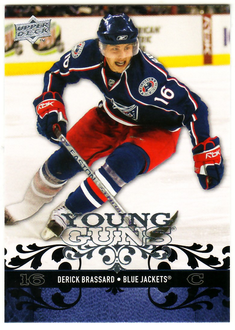 2008-09 Upper Deck #207 Derick Brassard YG RC